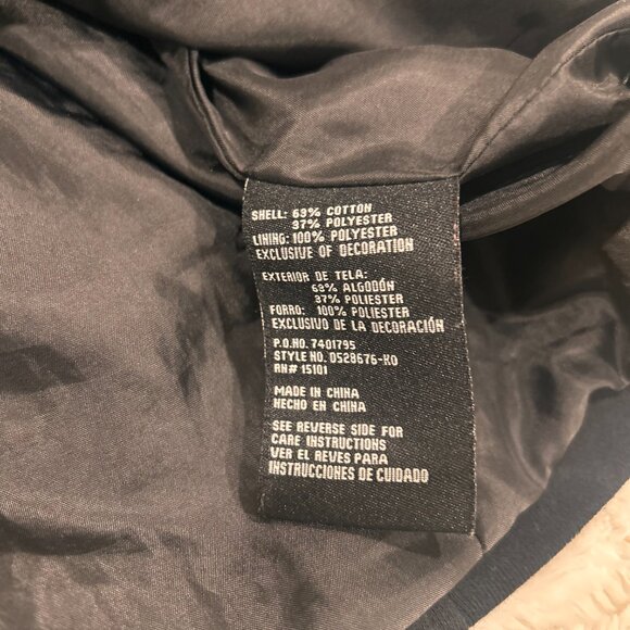 INTL D.e.t.a.i.l.s Women's Black Jacket Coat Size Large - Picture 6 of 8